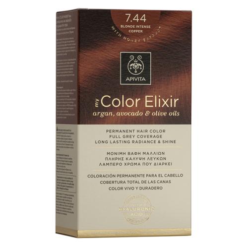 APIVITA My Color Elixir N7,44 Ξανθό Έντονο Χάλκινο 50&75ml