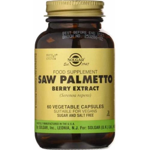 SOLGAR Saw Palmetto Berry Extract 60veg caps