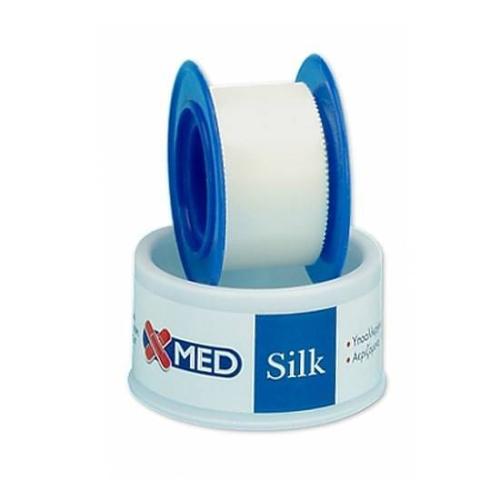 X-MED SILK TAPES 5M X 1,25 CM 1 ΤΕΜΑΧΙΟ