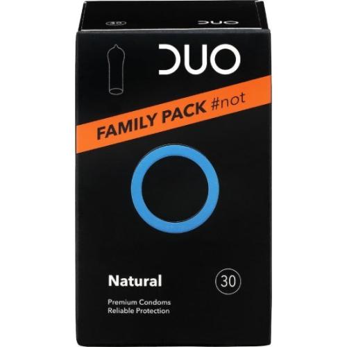 DUO Natural Family Pack 30 Τεμάχια