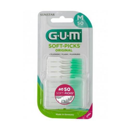 GUM 632 Soft Picks Original Μεσοδόντια Βουρτσάκια Medium 50 Τεμάχια