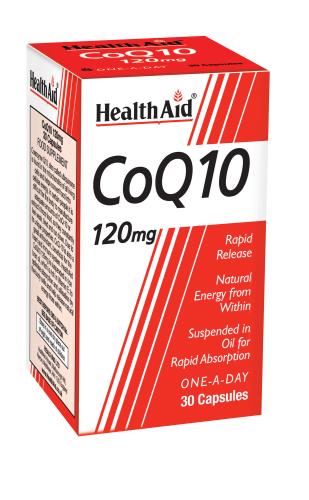 HEALTH AID CoQ10 120mg 30capsules