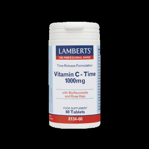 LAMBERTS Vitamin C - Time 1000mg 60tabs