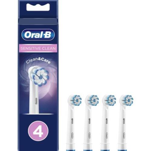ORAL-B Sensitive Clean Ανταλλακτικές Κεφαλές 4 Τεμάχια