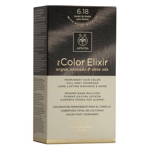 APIVITA My Color Elixir N6,18 Ξανθό Σκούρο Σαντρέ 50&75ml