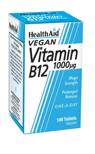 HEALTH AID Vitamin B12 1000μg 100tabs