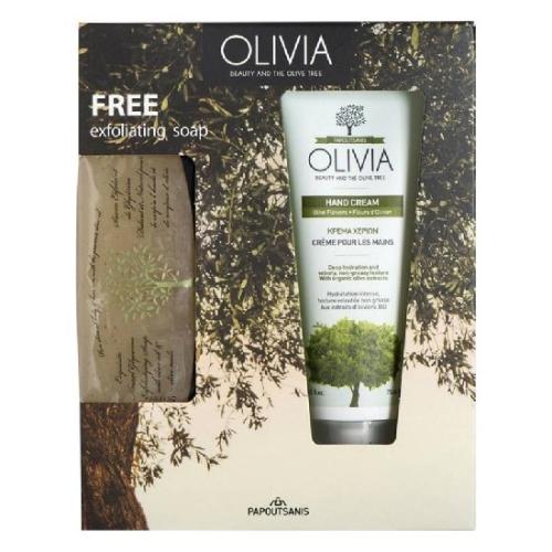 OLIVIA HAND CREAM 75ML & OLIVE EXFOLIATING SOAP 125ML