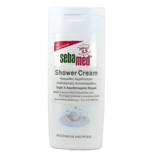 SEBAMED Shower Cream Κρεμώδες αφρόλουτρο για ξηρό και αφυδατωμένο δέρμα 200ml