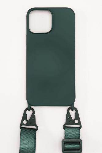 Silicone Case With Strap (IPhone13Pro) - Κυπαρισσί