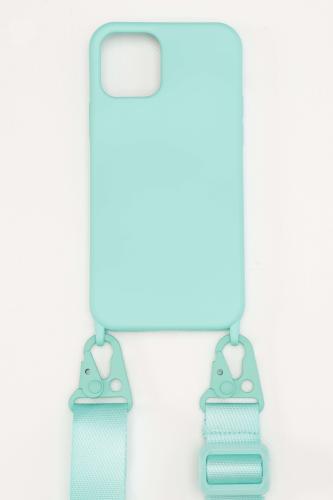 Silicone Case With Strap (IPhone 12/12Pro) - Βεραμάν