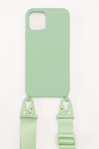 Silicone Case With Strap (IPhone 12/12Pro) - Λαχανί