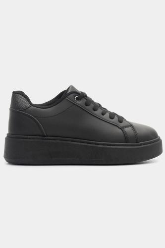 Sneakers Δίσολα Sneakers Μονόχρωμα - Μαύρο