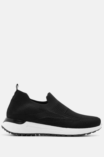 Sneakers Κάλτσα - Άσπρο+Μαύρο