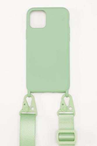 Silicone Case With Strap (IPhone 11Pro) - Λαχανί