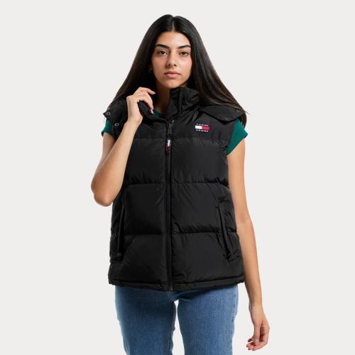 Tommy Jeans Alaska Puffer Γυναικείο Αμάνικο Μπουφάν (9000123564_1469)