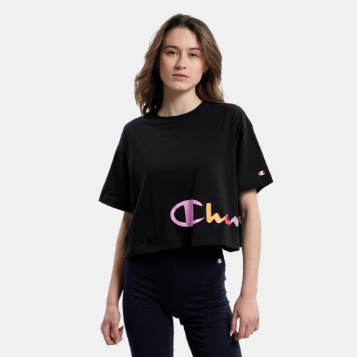 Champion Crewneck Γυναικείο Cropped T-Shirt (9000142222_1862)