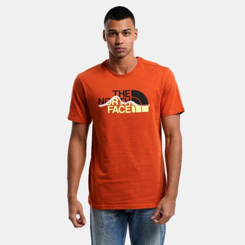 The North Face M Mountain Line Tee Rustdbrnz/Led (9000140125_67737)