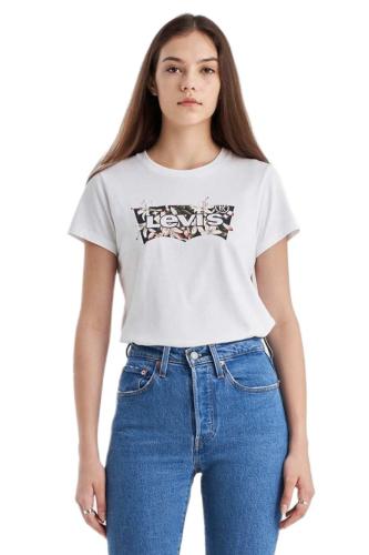 LEVIS® T-Shirts THE PERFECT TEE SSNL BW DARK F - WHITE-LEV17369-2033-123-WHITE