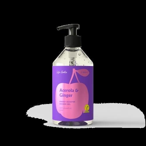 Acerola & Ginger – Energy Booster Shower Gel 500ml