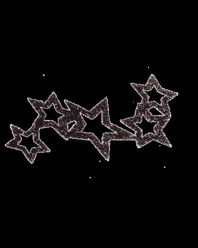 Bijoux - Αυτοκόλλητα/Κοσμήματα για το Σώμα -Stars Chain Black