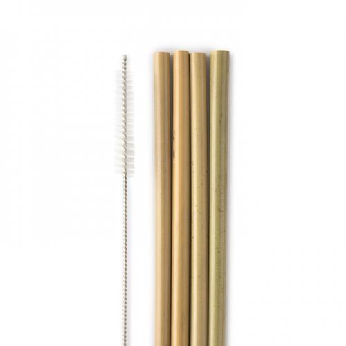 Humble Natural Bamboo Straws 4pc