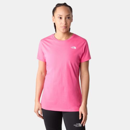 The North Face W S/S Sd Tee Pink Glo (9000140048_45146)