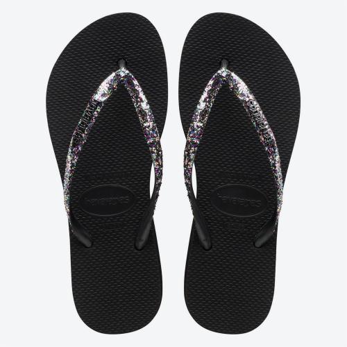 Havaianas Slim Flatform Glitter Γυναικείες Σαγιονάρες (9000078940_1469)