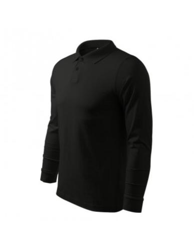 Malfini Single J LS M MLI21101 polo shirt black