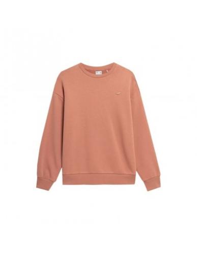 Sweatshirt 4F W 4FSS23TSWSF537 salmon