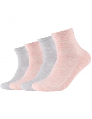 Skechers 2PPK Basic Cushioned Quarter Socks SK420194281