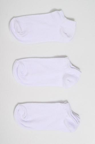 Σετ με 3 ζεύγη κάλτσες (WHITE)