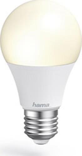 HAMA 176597 WLAN LED LAMP E27 10W RGBW DIMMABLE BULB FOR VOICE / APP CONTROL