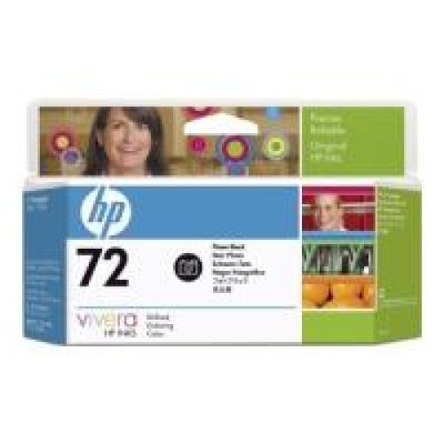 ΓΝΗΣΙΟ ΜΕΛΑΝΙ HEWLETT PACKARD NO 72 VIVERA ΦΩΤΟΓΡΑΦΙΚΟ ΜΑΥΡΟ (PHOTO BLACK) 130ML ΜΕ OEM: C9370A