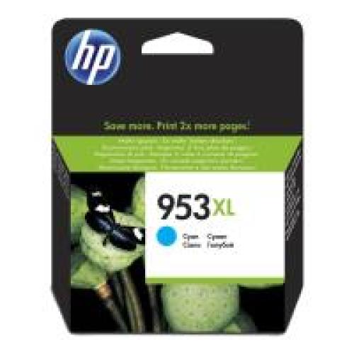 ΓΝΗΣΙΟ ΜΕΛΑΝΙ HEWLETT PACKARD NO. 953XL ΓΙΑ OFFICEJET PRO 8210/ CYAN HC OEM: F6U16AE