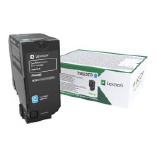 ΓΝΗΣΙΟ LEXMARK TONER CYAN 10K ΜΕ OEM:75B20C0