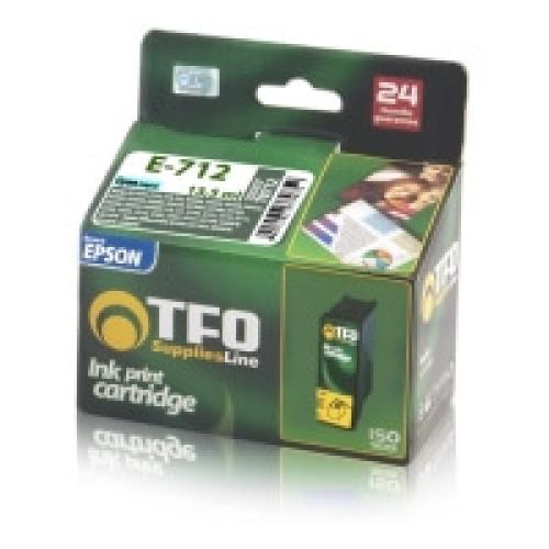 TFO INK E-712 CYAN ΣΥΜΒΑΤΟ ΜΕ EPSON T0712 14ML