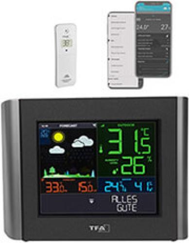 TFA 35.8000.01 VIEW METEO WLAN RADIO WEATHER STATION