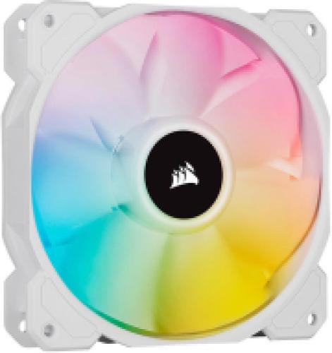 CORSAIR ICUE SP120 RGB ELITE 120MM WHITE PWM FAN SINGLE PACK