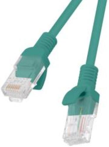 LANBERG PATCHCORD CAT.5E 0.25M GREEN