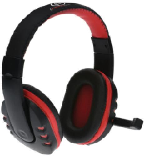 REBELTEC HEADPHONES WITH MICROPHONE, 2 X MINI-JACK ROHAN