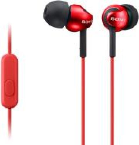SONY MDR-EX110AP IN-EAR HEADPHONES RED