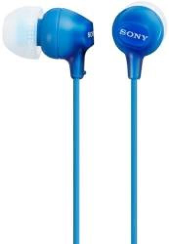 SONY MDR-EX15LP IN-EAR EARPHONES BLUE