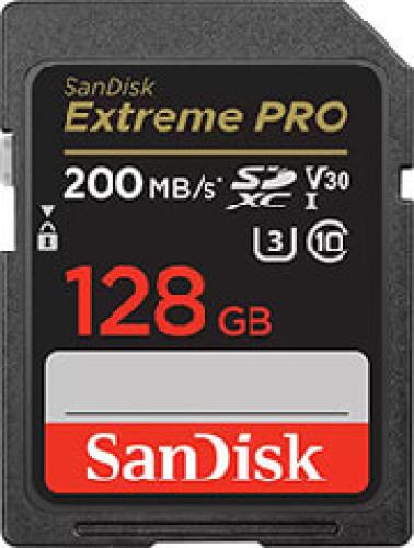 SANDISK SDSDXXD-128G-GN4IN EXTREME PRO 128GB SDXC UHS-I V30 U3 CLASS 10