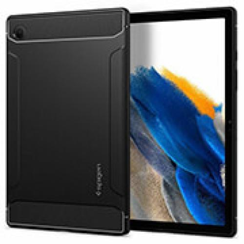 SPIGEN RUGGED ARMOR BLACK FOR SAMSUNG GALAXY TAB A8 X200