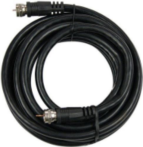 CABLEXPERT CCV-RG6-1.5M RG6 COAXIAL ANTENNA CABLE WITH F-CONNECTORS 1.5M, BLACK