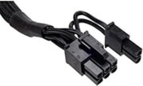 CORSAIR CP-8920143 TYPE 4 SLEEVED BLACK PCIE CABLE FOR TYPE 4 PSU
