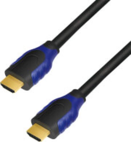 LOGILINK CH0065 HDMI CABLE HIGH SPEED WITH ETHERNET 4K/2K/60HZ 7.5M BLACK