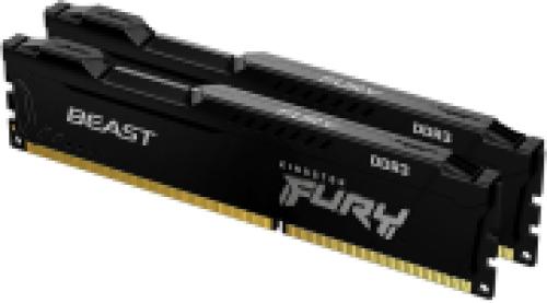 RAM KINGSTON KF318C10BBK2/16 FURY BEAST BLACK 16GB (2X8GB) DDR3 1866MHZ DUAL KIT