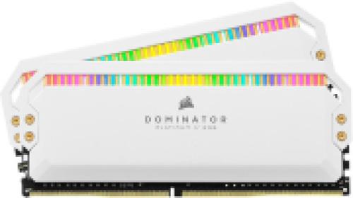 RAM CORSAIR CMT16GX4M2Z3200C16W DOMINATOR PLATINUM RGB WHITE 16GB (2X8GB) DDR4 3200MHZ DUAL KIT