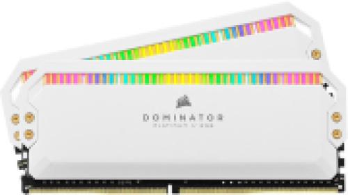RAM CORSAIR CMT32GX4M2E3200C16W DOMINATOR PLATINUM RGB WHITE 32GB (2X16GB) DDR4 3200MHZ DUAL KIT